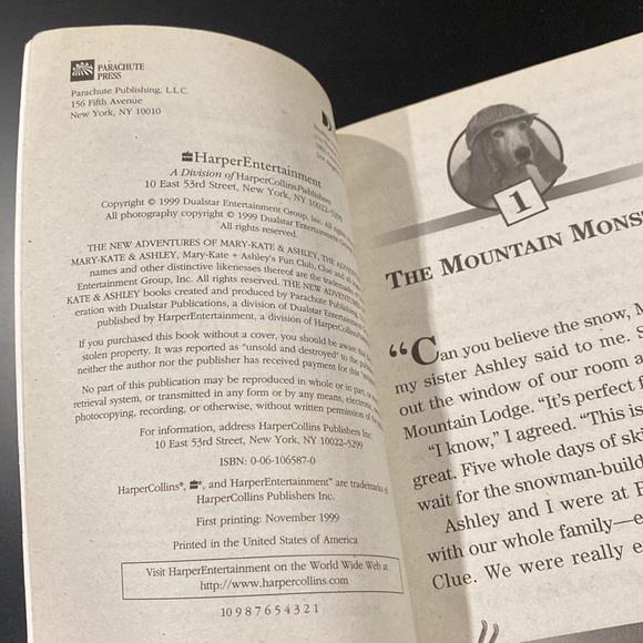 The New Adventures of Mary-Kate & Ashley #14: The Big Scare Mountain Mystery - Picture 4 of 6